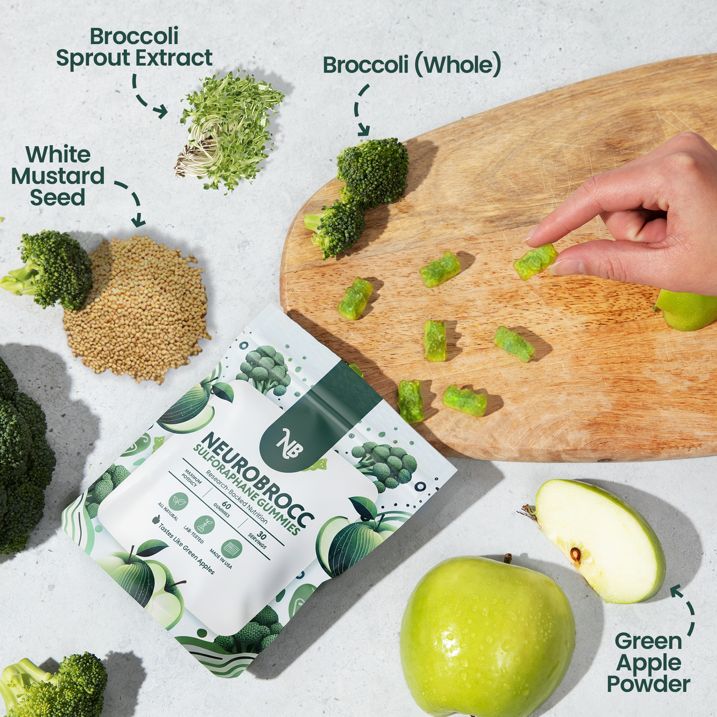 The Brain-Boosting Broccoli Gummy Your Kids Actually Want to Eat🥦